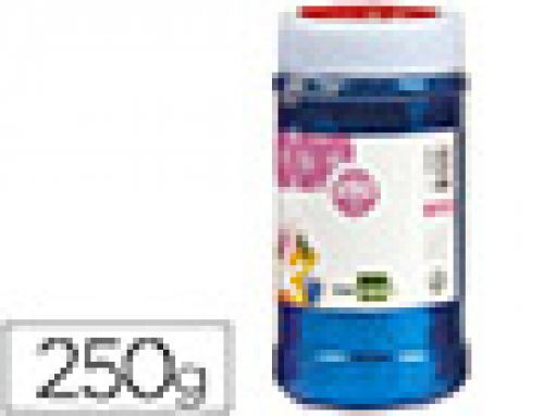 Purpurina liderpapel fantasia cor azul metalizado frasco de 250 gr , Liderpapel , 75040 , 8423473750401